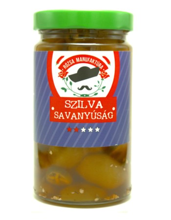 Szilva savanyúság - Csalapeno